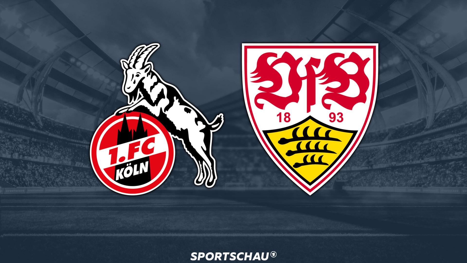 Logo 1. FC Köln gegen VfB Stuttgart | ARD