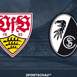 Logo VfB Stuttgart gegen SC Freiburg