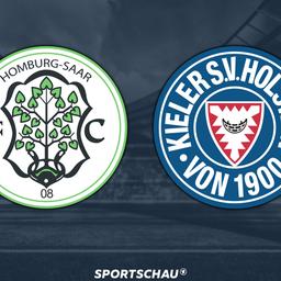 Logo FC 08 Homburg gegen Holstein Kiel