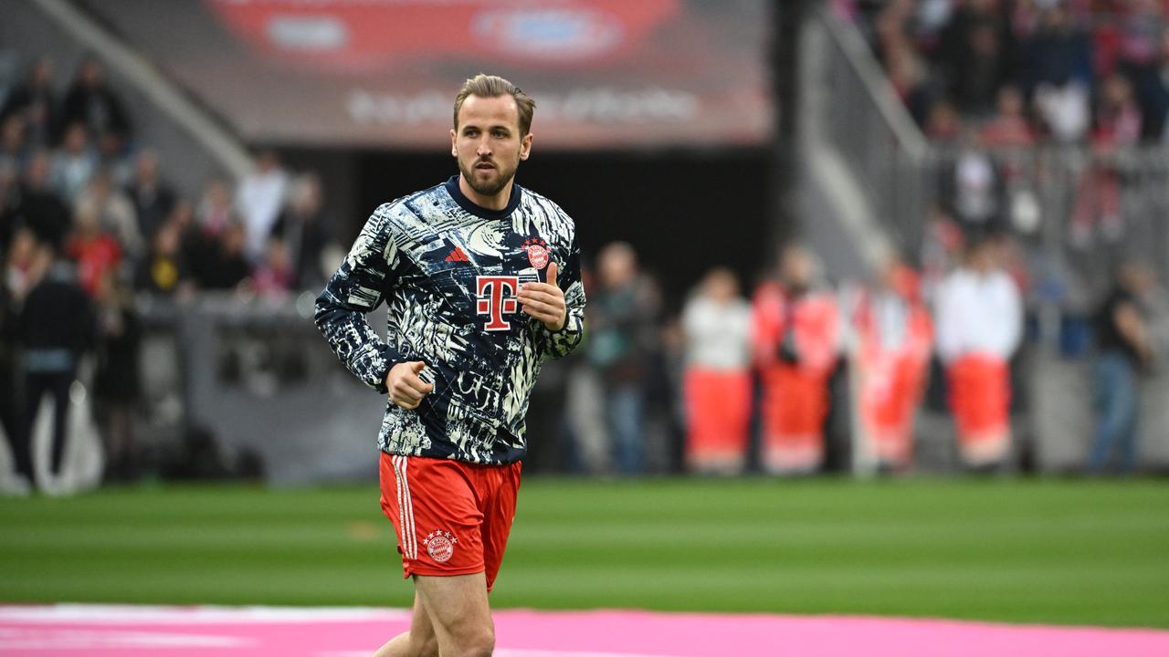 FC Bayerns Harry Kane beim aufwärmen (Archivfoto) | Sven Hoppe/dpa 