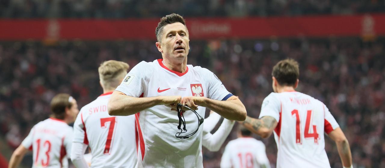 Lewandowski bejubelt Treffer