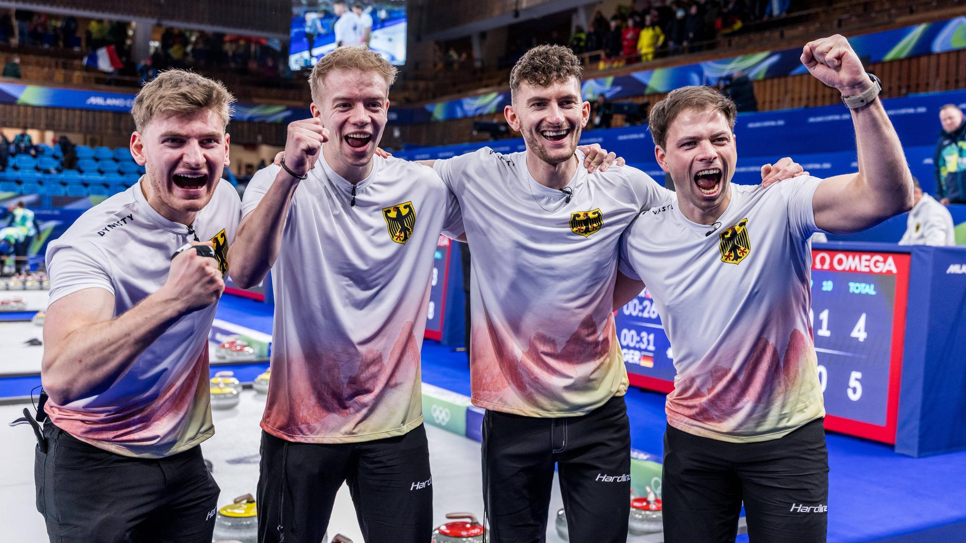 Das deutsche Curling-Team | imago