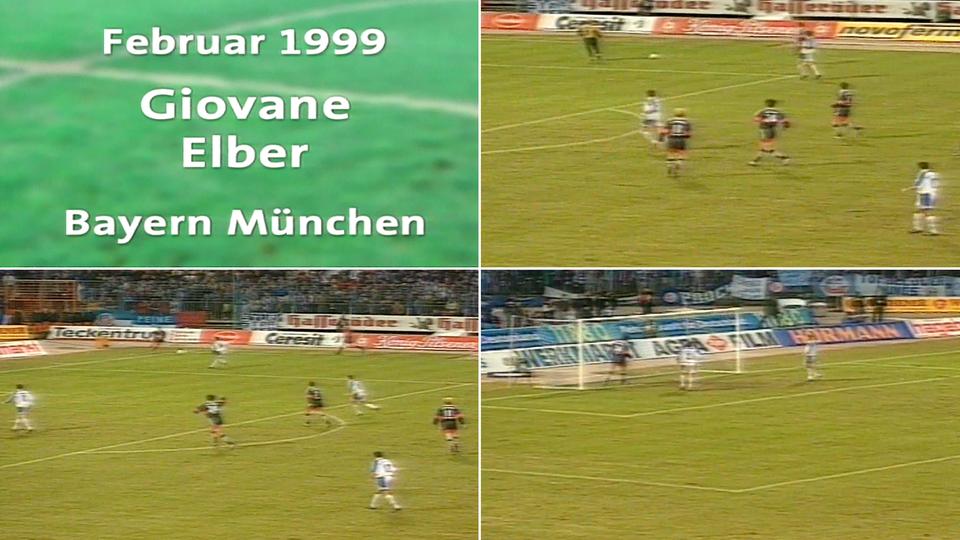 Tor des Monats Februar 1999, Giovane Elber | imago Tor des Monats Februar 1999, Giovane Elber