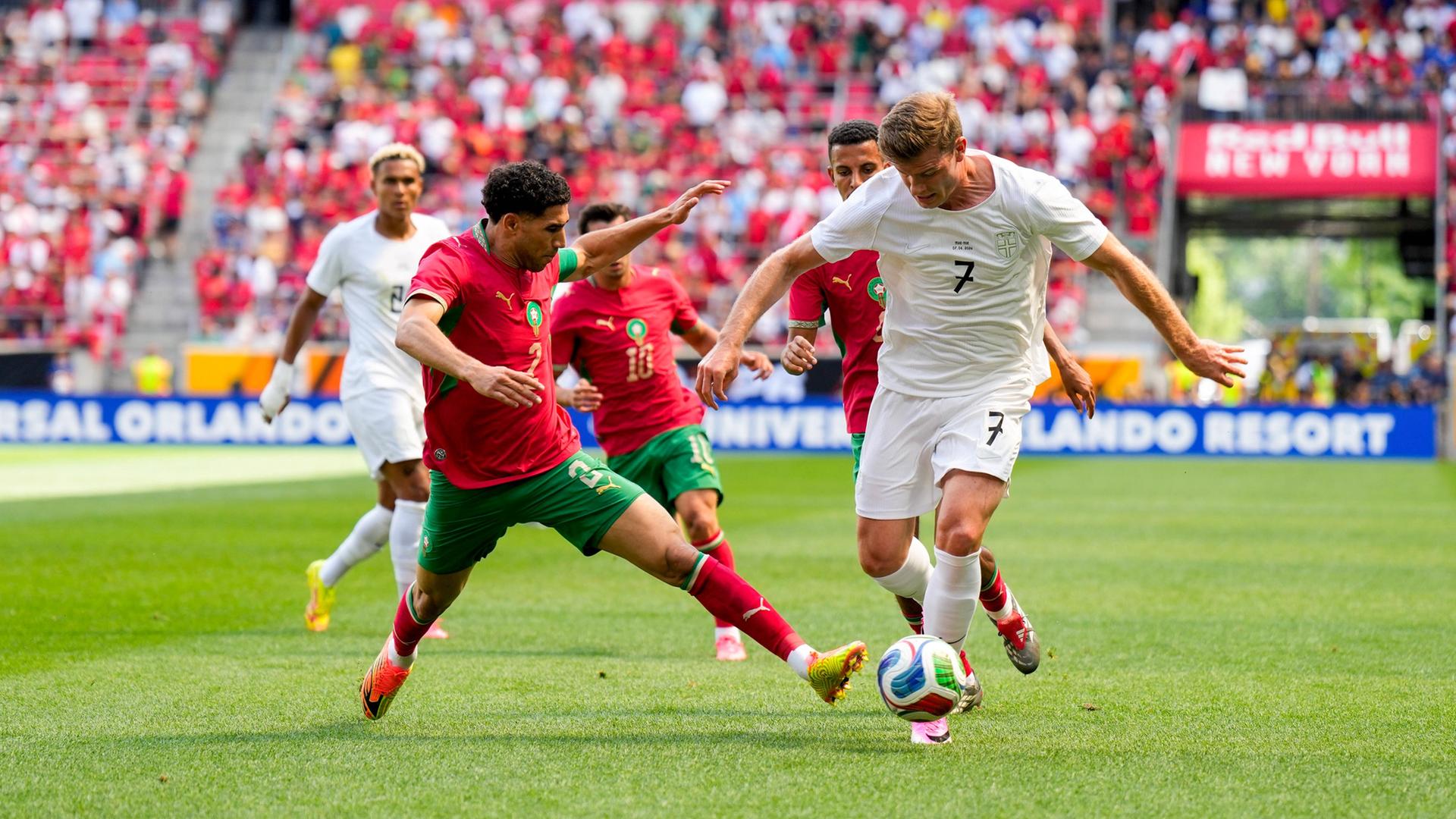 Kapitän Ödegaard rettet Norwegen gegen Marokko