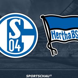 Logo FC Schalke 04 gegen Hertha BSC