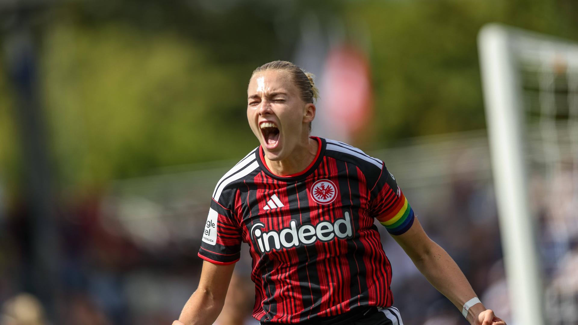 Frauen-Bundesliga: Eintracht Frankfurt gewinnt gegen Köln