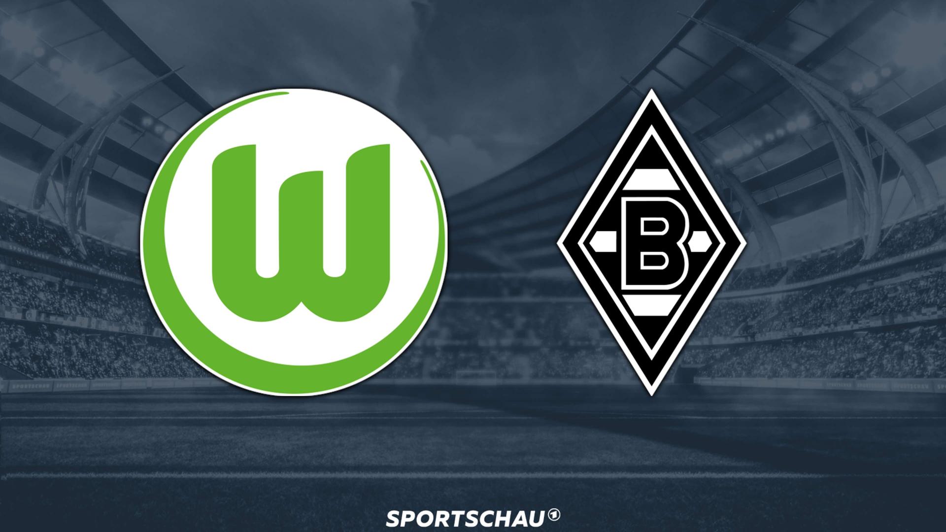 Logo VfL Wolfsburg gegen Borussia Mönchengladbach | ARD