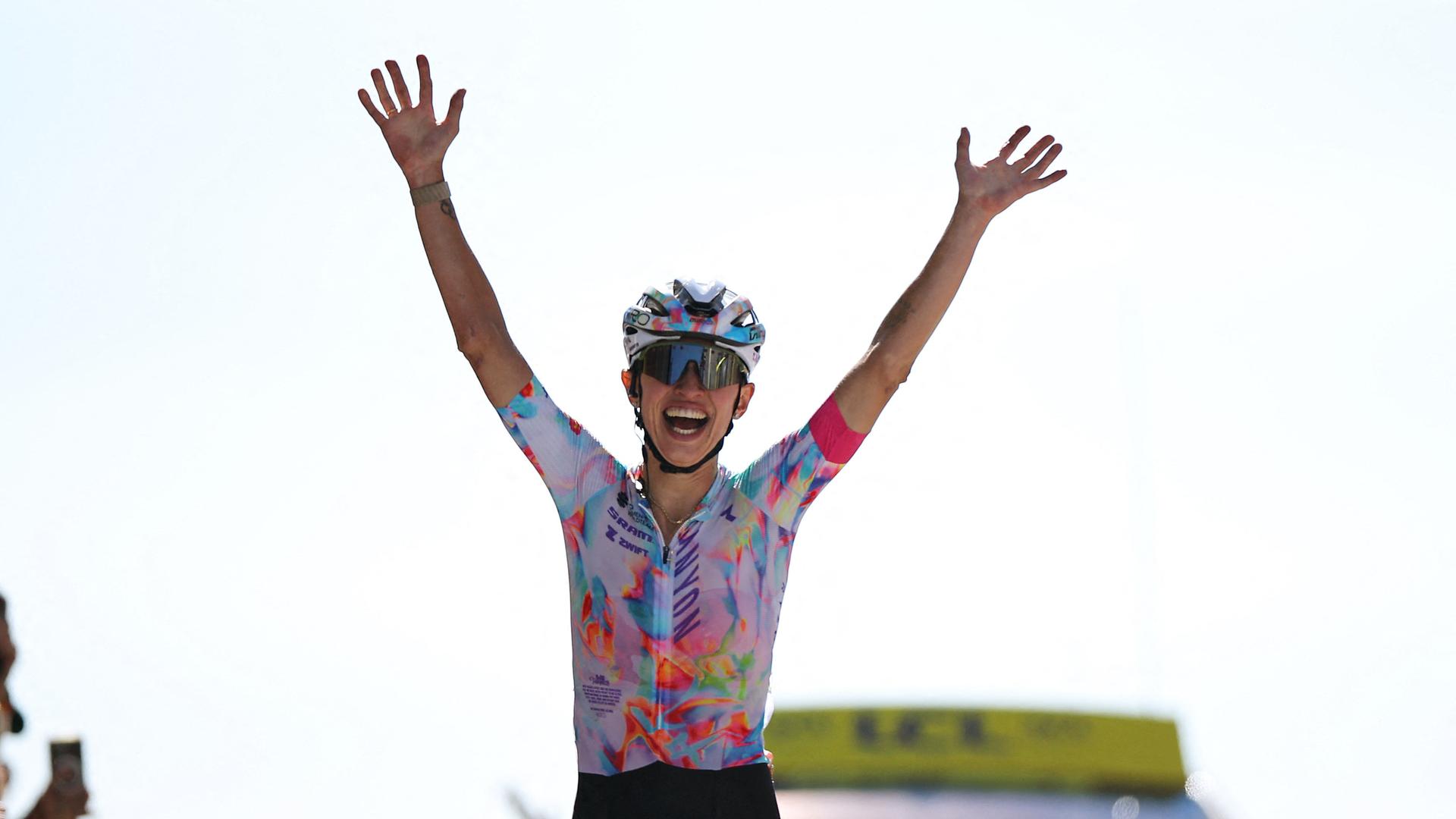 Tour de France Femmes: Niewiadoma fährt am Mont Ventoux in Gelbt