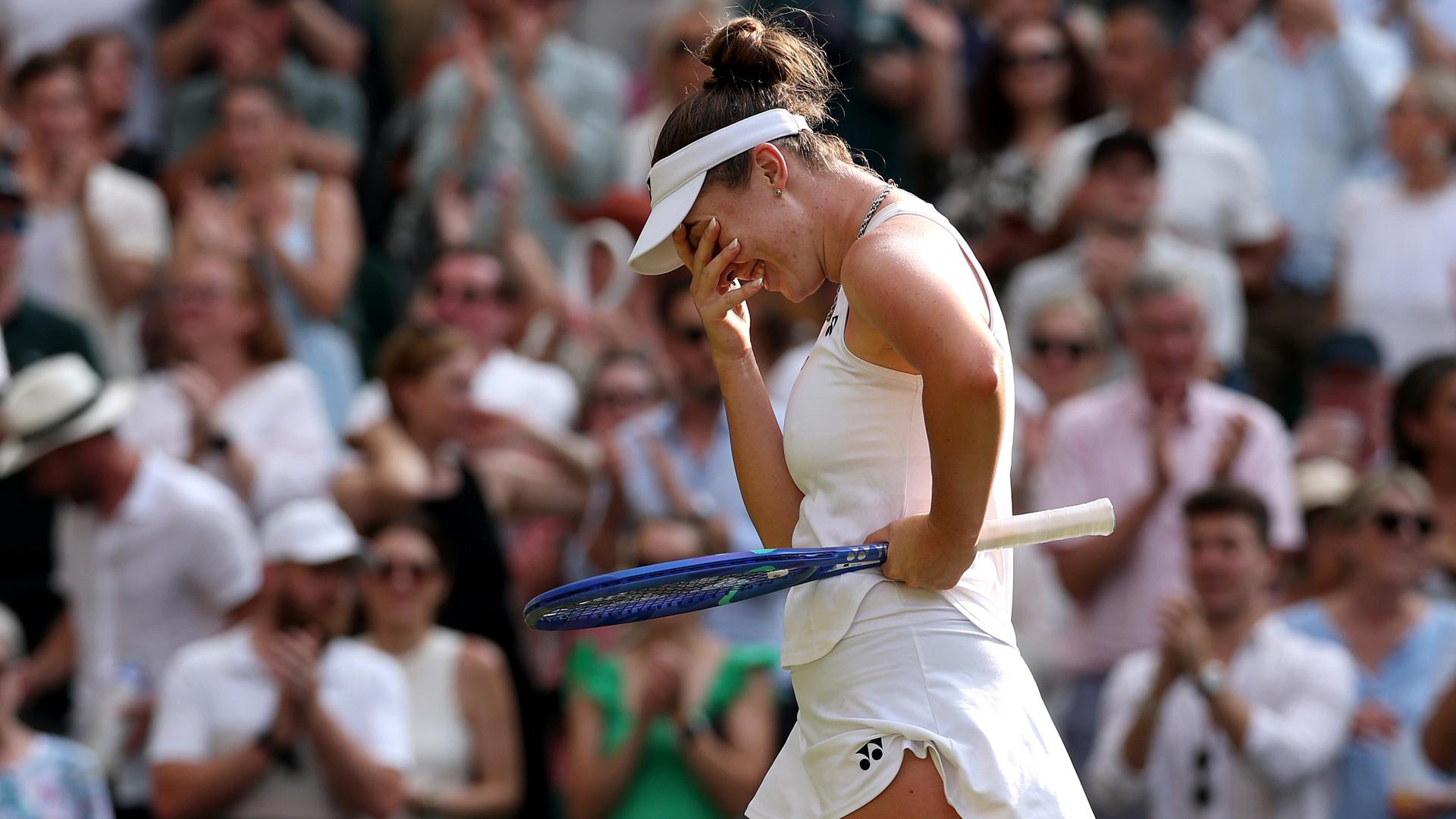 Linda Noskova erreicht gegen Marta Kostyuk erstes Wimbledon-Finale