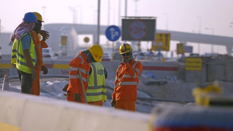 Arbeiter in Katar | imago Arbeiter in Katar