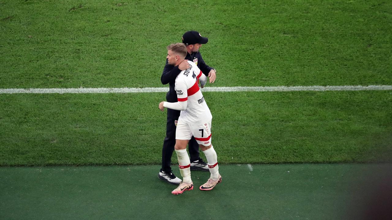 Maxi Mittelstädt und Sebastian Hoeneß | IMAGO, Sportfoto Rudel