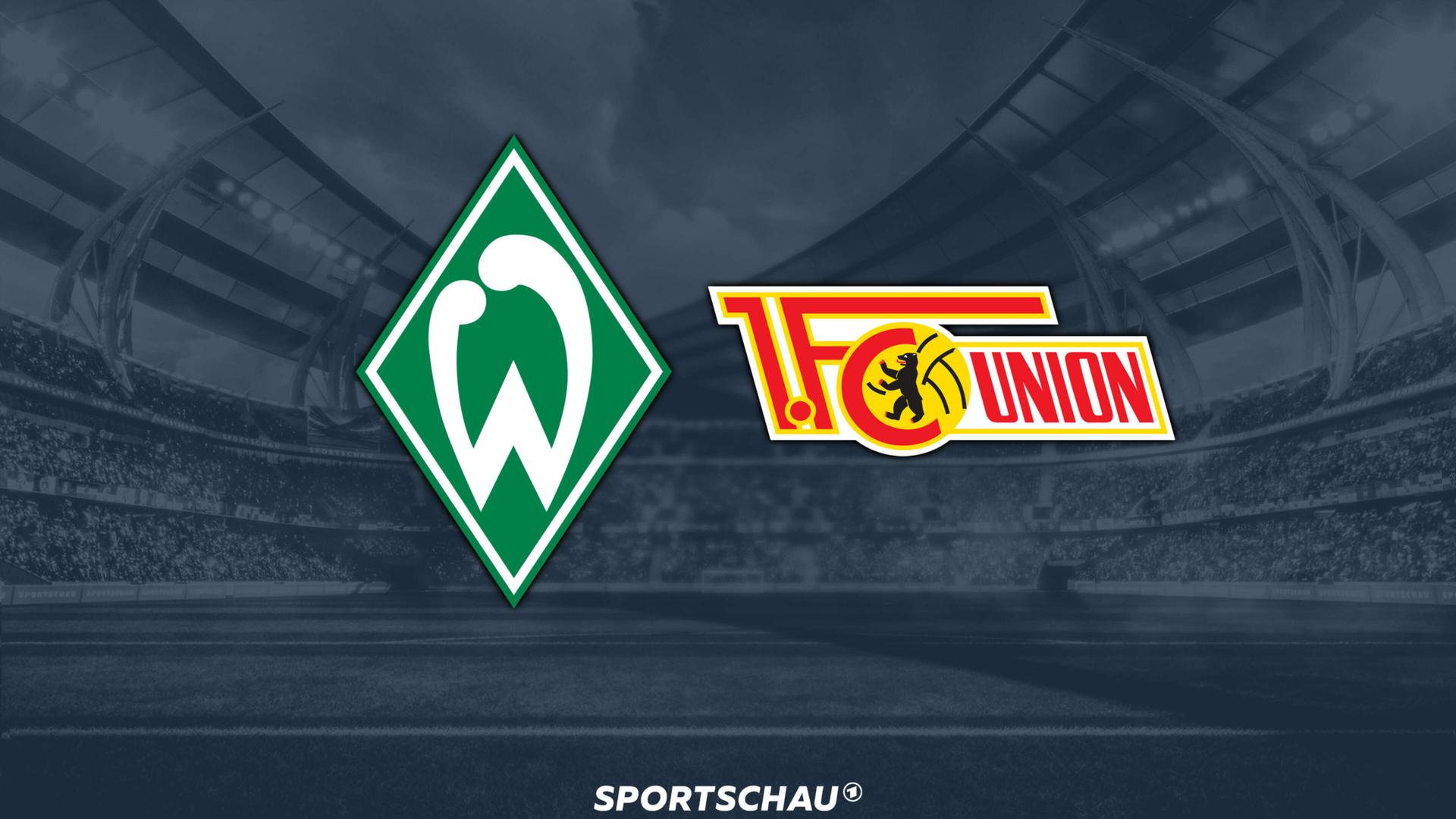 Logo Werder Bremen gegen 1. FC Union Berlin | ARD