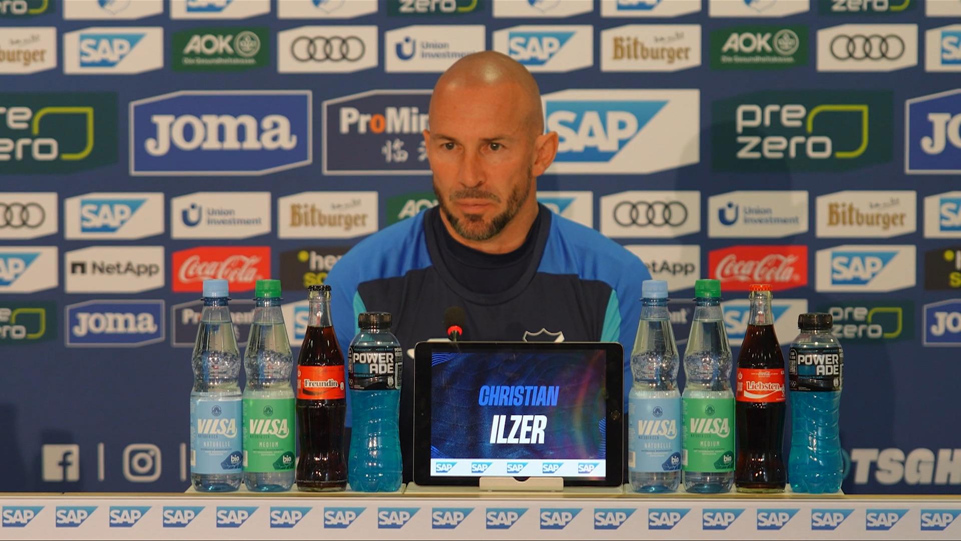 Hoffenheims Trainer Christian Ilzer bei der Pressekonferenz vor dem Spiel gegen den 1. FC Köln | Sportschau