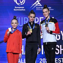 Stiliana Nikolova, Taisiia Onofriichuk und Darja Varfolomeev