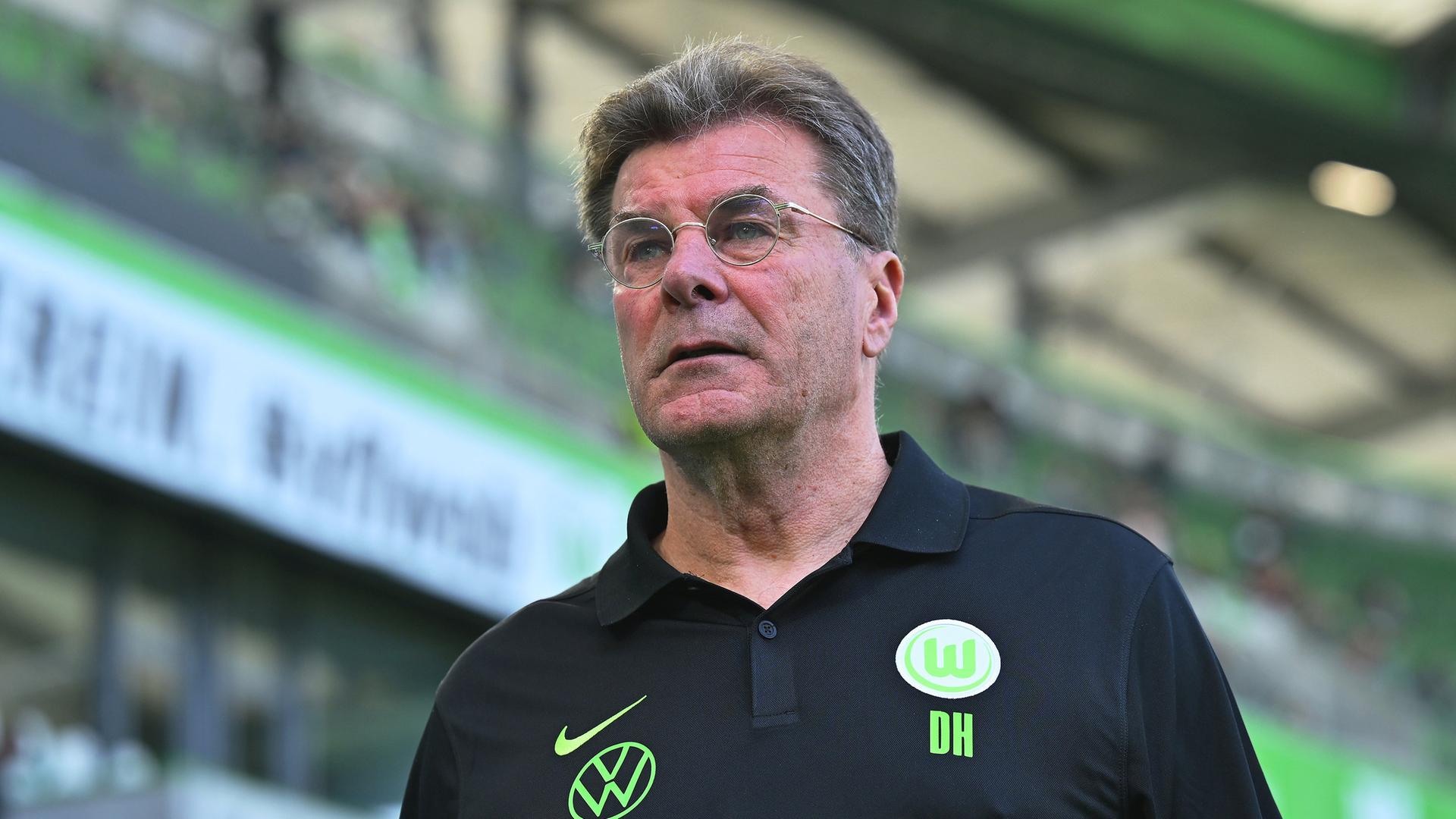 Wolfsburg-Coach Dieter Hecking | dpa / Swen Pförtner