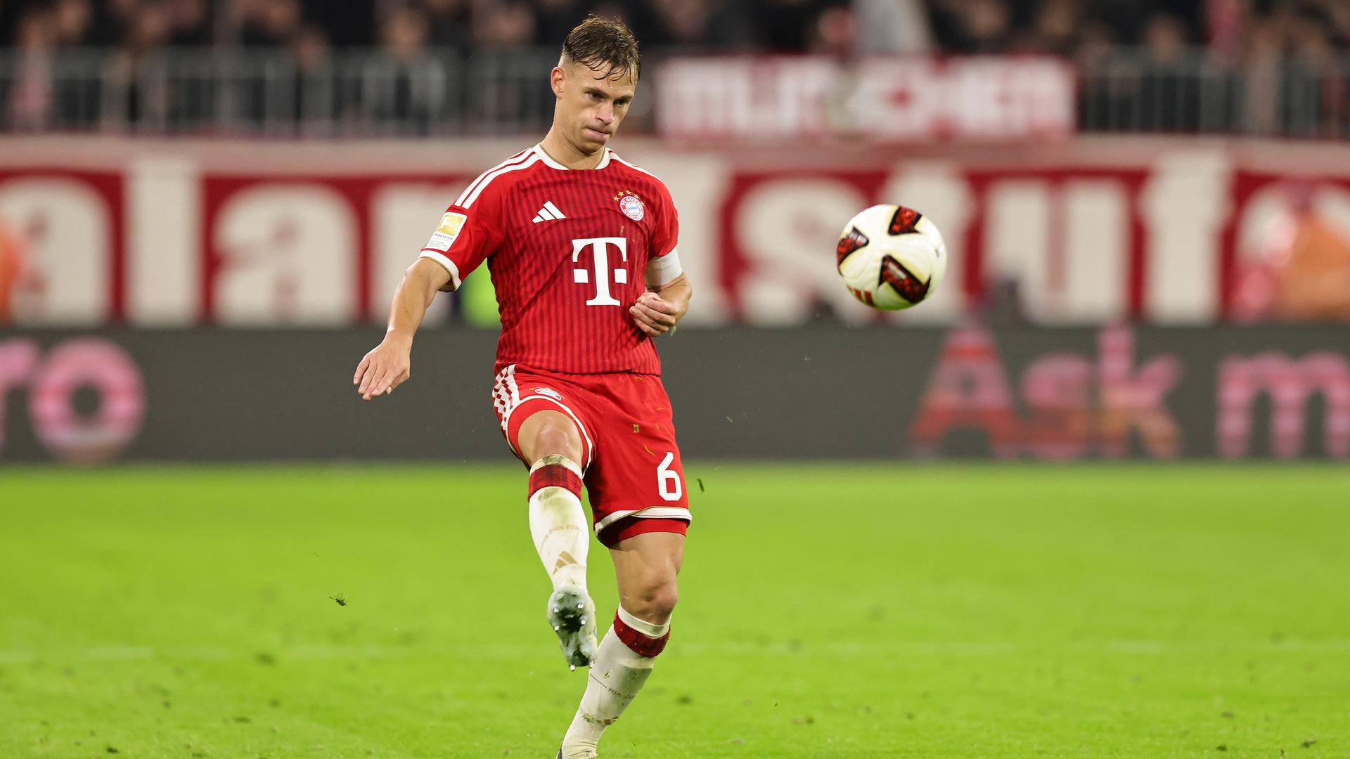 Joshua Kimmich in Aktion | firo Sportphoto/ Marcel Engelbrecht