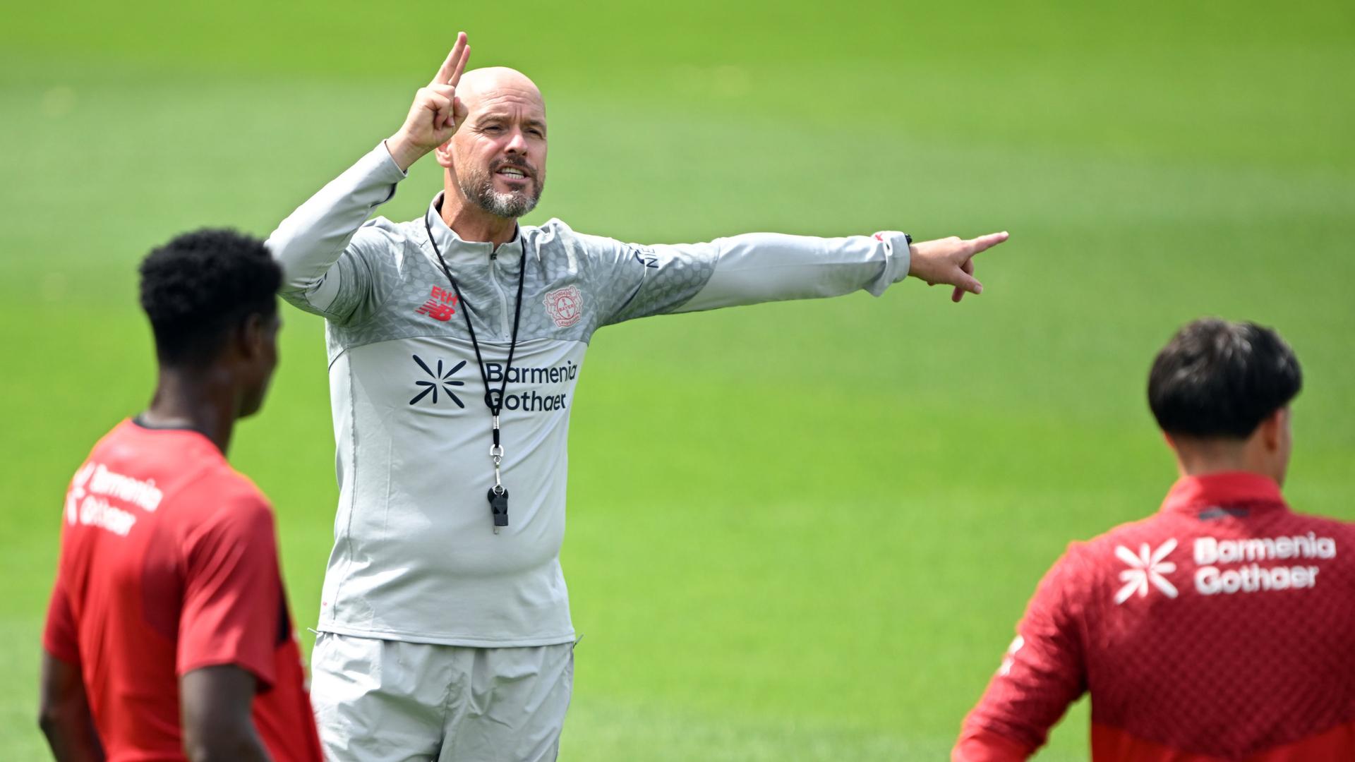 Bayer Leverkusens neuer Cheftrainer: Erik ten Hag | dpa