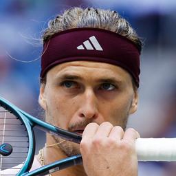 Alexander Zverev mit konzentriertem Blick