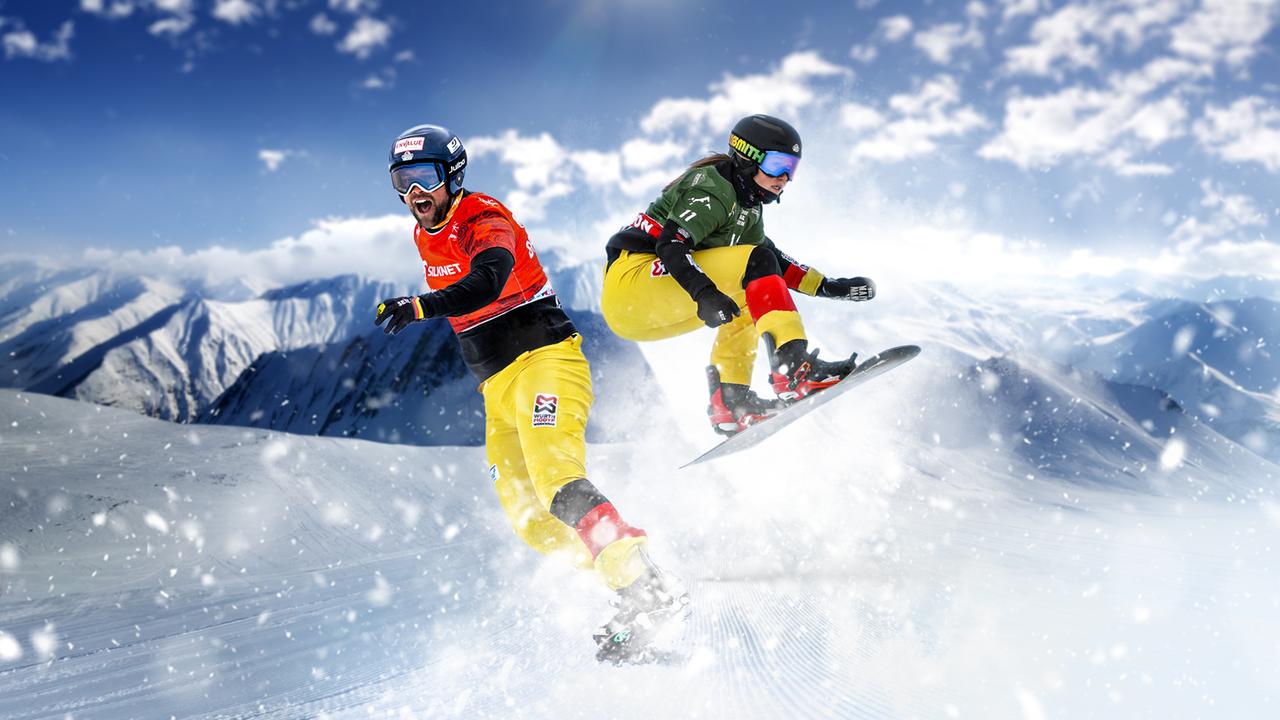 snowboard-in-bad-gastein