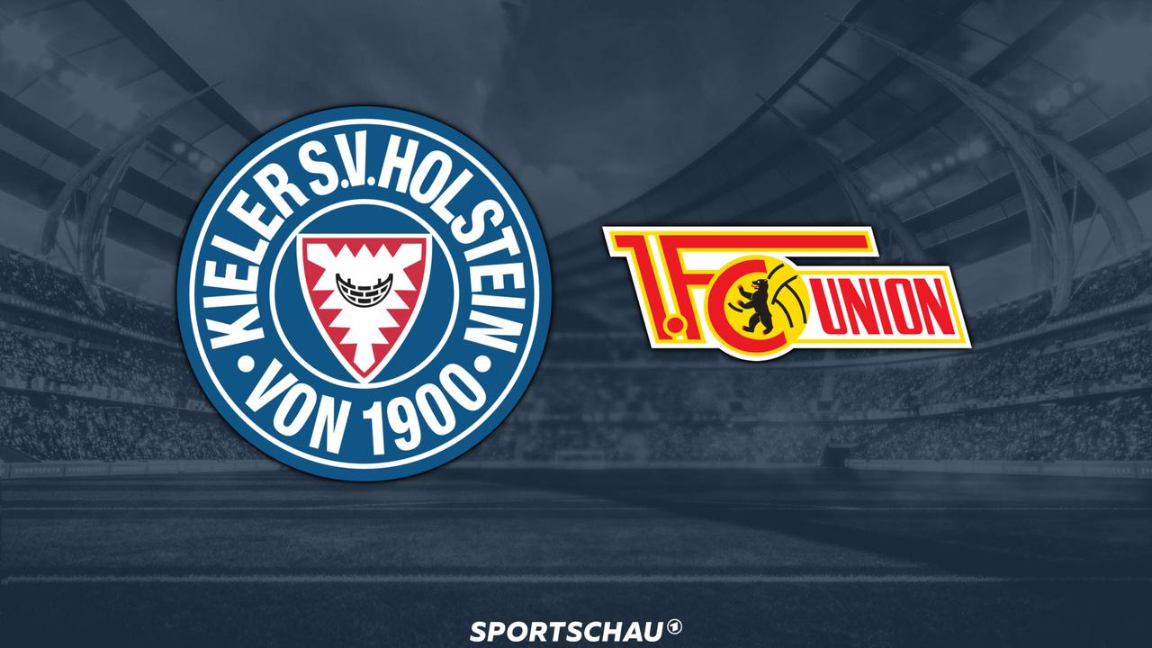 Logo Holstein Kiel gegen 1. FC Union Berlin | ARD