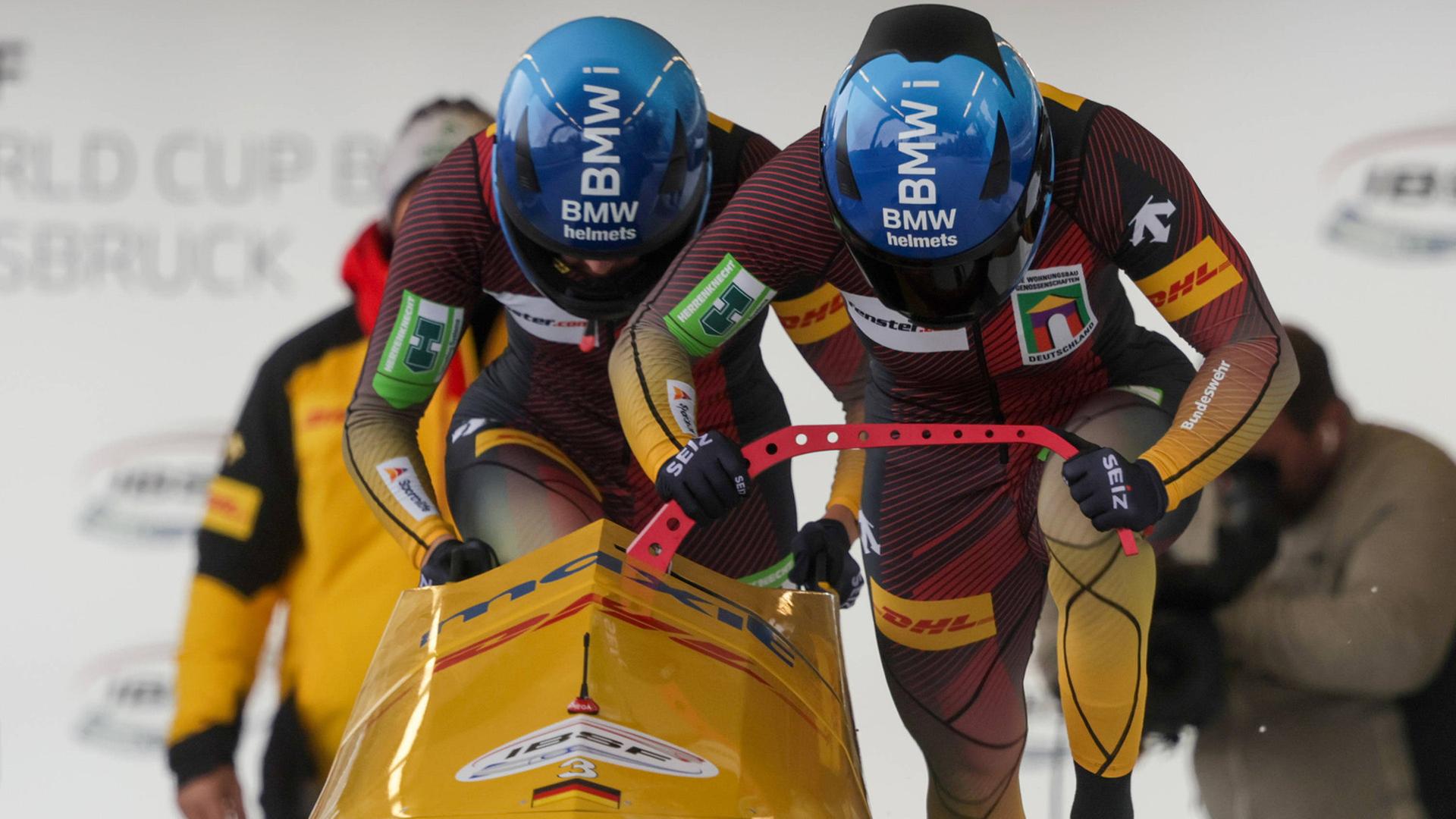 Lisa Buckwitz (li.) im Zweierbob [Quelle: IMAGO / Oryk HAIST] | IMAGO / Oryk HAIST