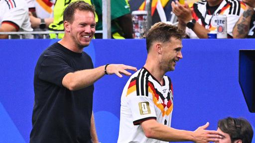 Julian Nagelsmann (l.) und Joshua Kimmich