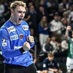 Lasse Ludwig im Trikot der Füchse Berlin (Quelle: IMAGO / Jan Huebner)