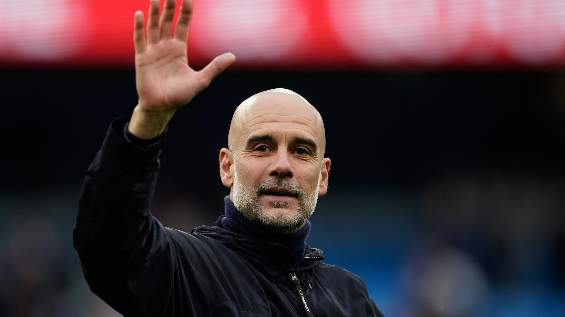 City-Coach Pep Guardiola soll Anwärter auf den italienischen Trainer-Posten sein | dpa