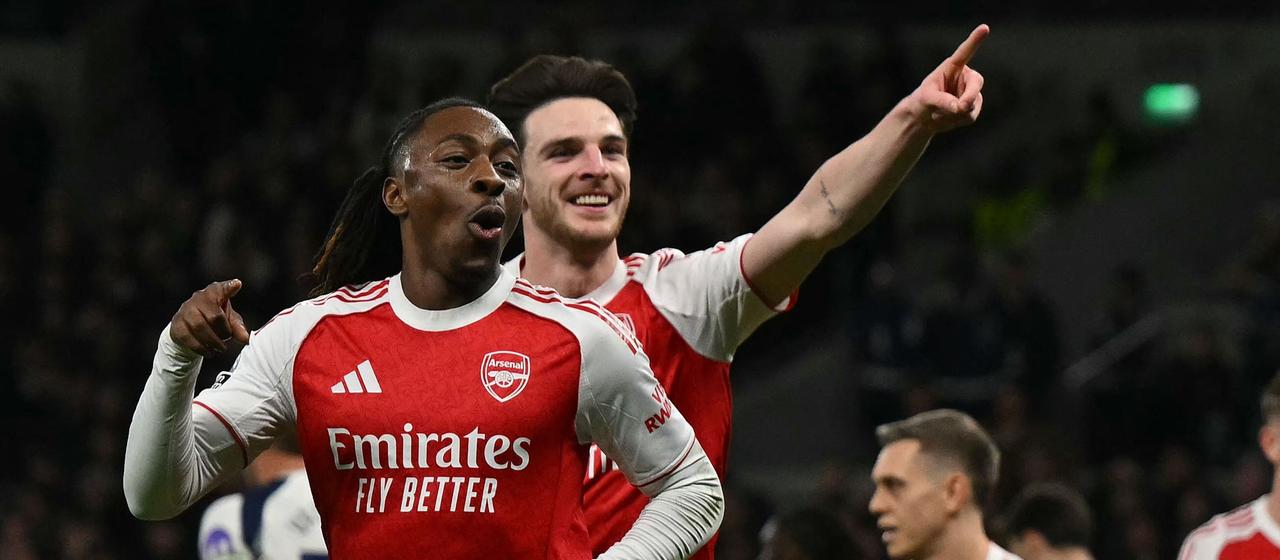 Eberechi Eze feston me Declan Rice