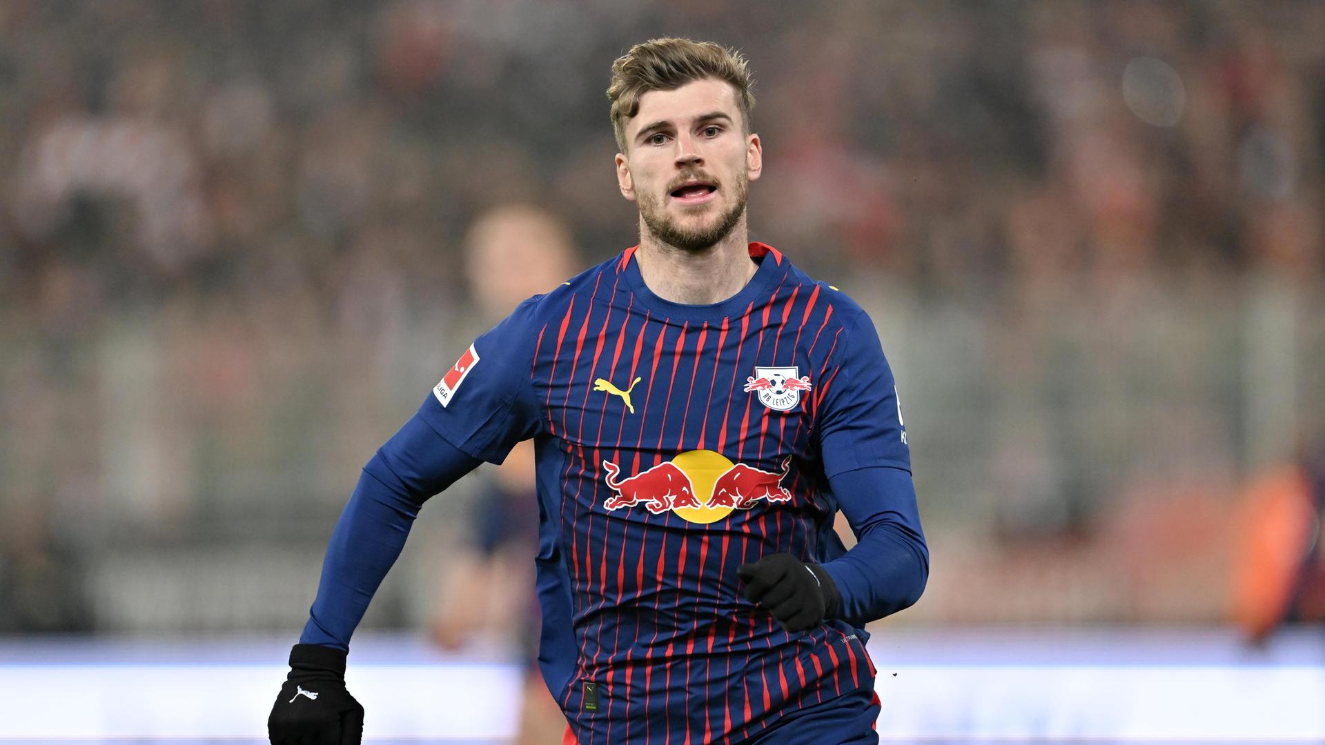 Timo Werner bei seinem letzten Einsatz für RB Leipzig | Ottmar Winter/Witters