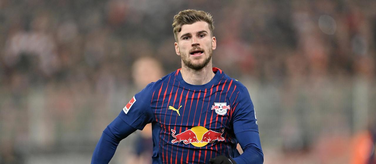 Timo Werner bei seinem letzten Einsatz für RB Leipzig