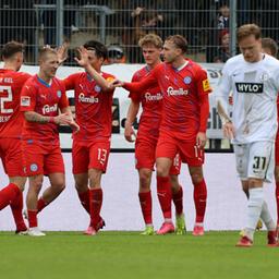 Kiel trifft zum 1:0 gegen die SV Elversberg | IMAGO / Fussball-News Saarland Kiel trifft zum 1:0 gegen die SV Elversberg
