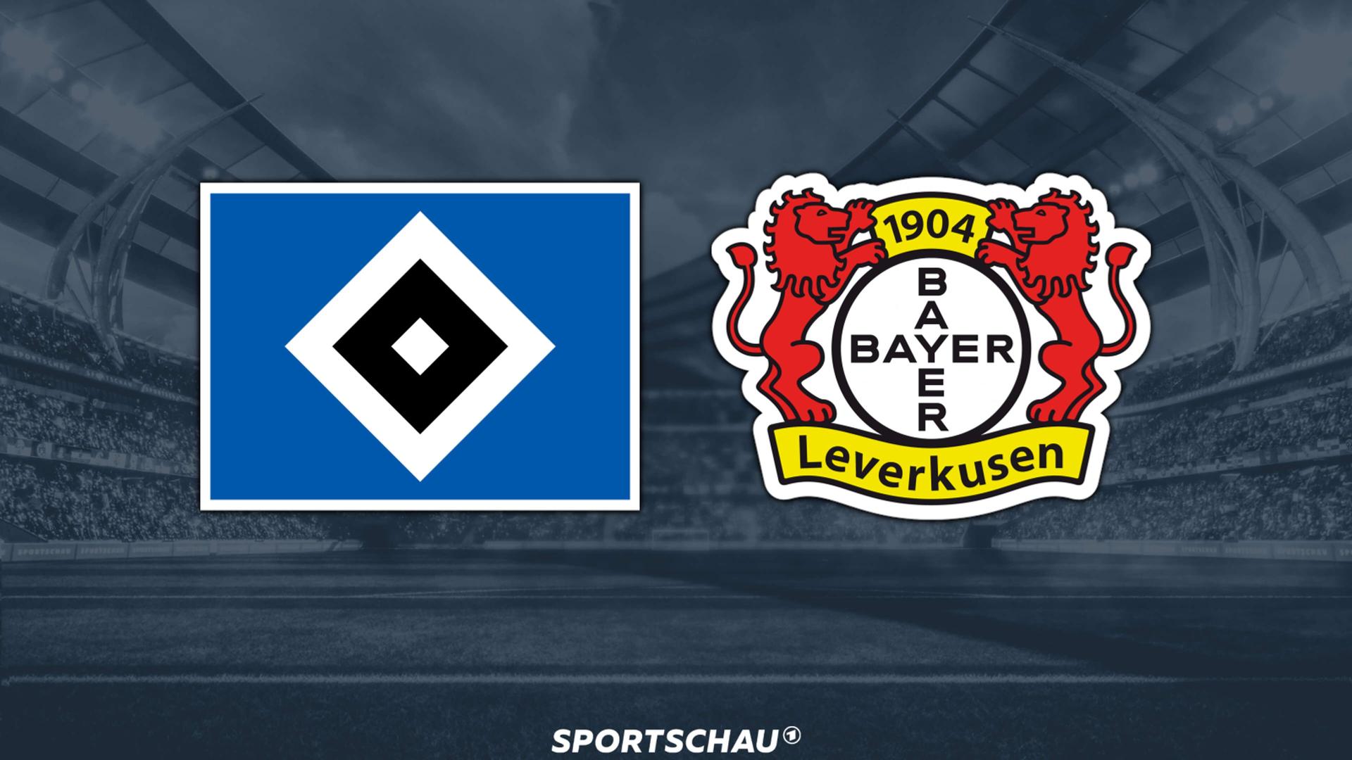 Logo Hamburger SV gegen Bayer Leverkusen | ARD