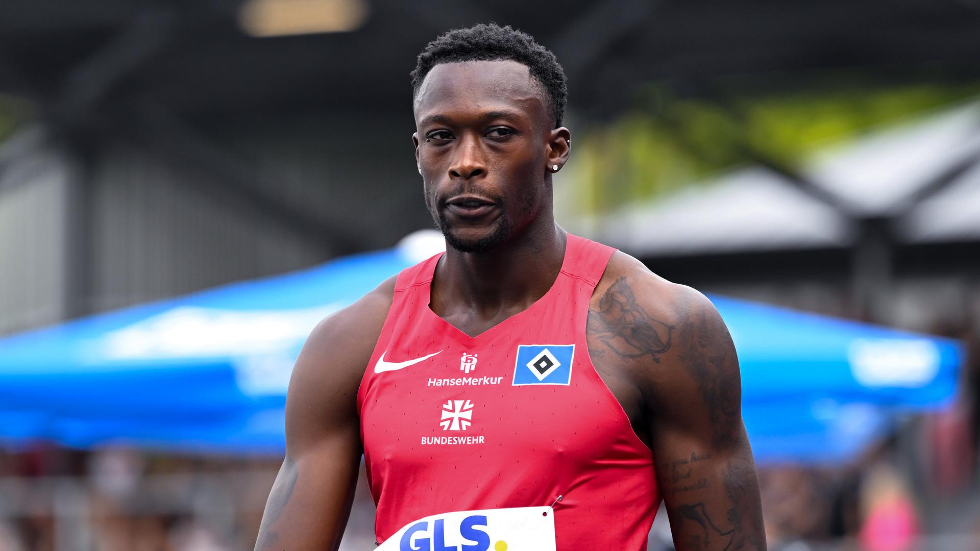 Rekordsprinter Ansah droht Sperre