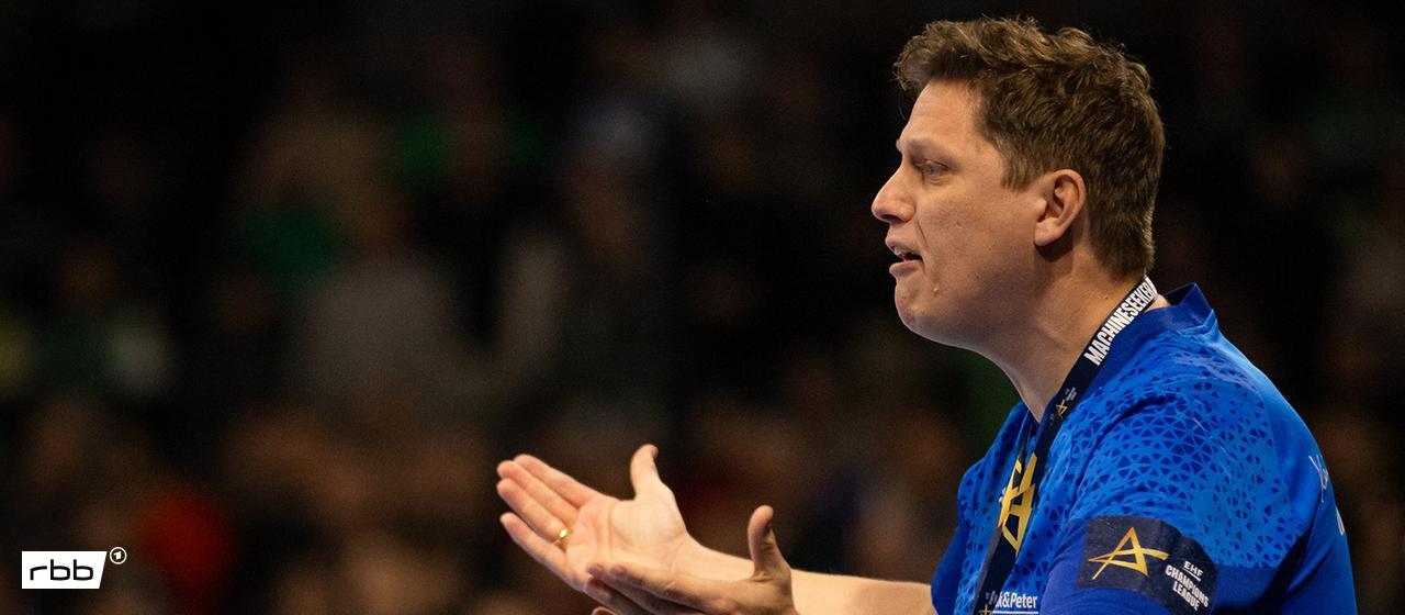 Nicolej Krickau, Trainer der Füchse Berlin (Quelle: picture alliance / Gonzales Photo/Inaki Esnaola | Gonzales Photo/Inaki Esnaola)