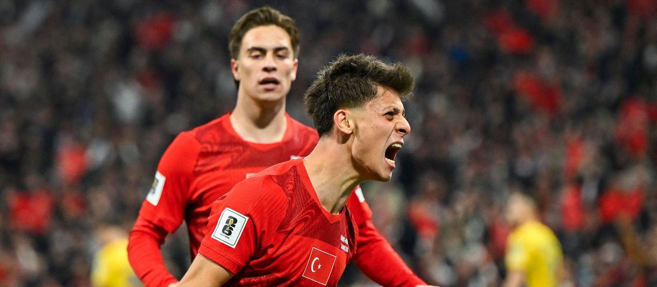 Türkei bejubelt Treffer zum 1:0