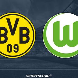 Logo Borussia Dortmund gegen VfL Wolfsburg