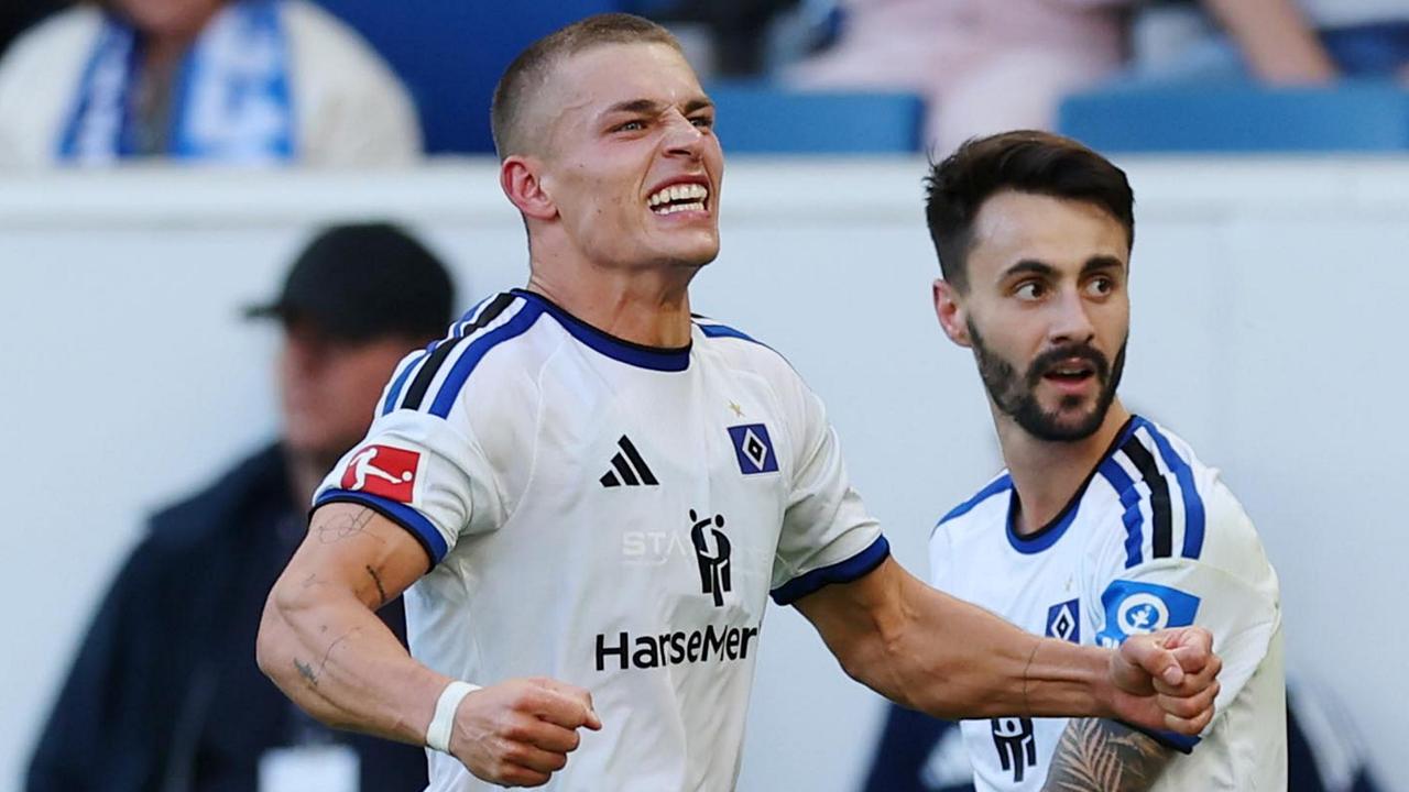 Photo: sportschau.de Hamburger SV siegt mit 3:2 nach Aufholjagd bei TSG Hoffenheim