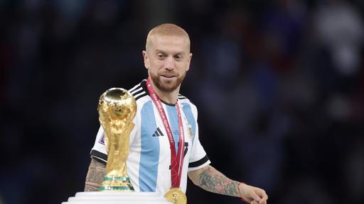 Papu Gomez nach dem Sieg im WM-Finale 2022