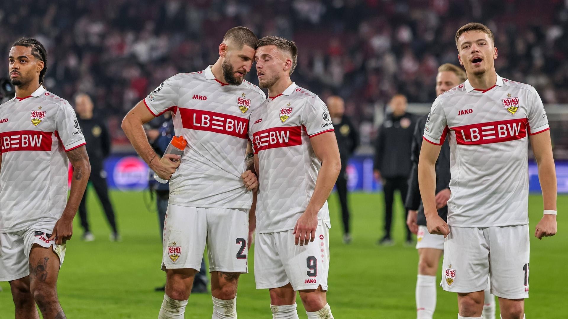 Der VfB Stuttgart trennte sich in der Champions League von Atletico Madrid 1:1 | IMAGO, HMB-Media