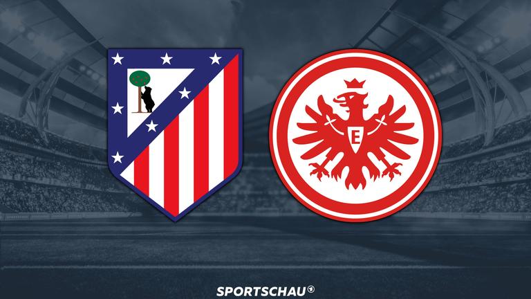 Logo Atlético Madrid gegen Eintracht Frankfurt