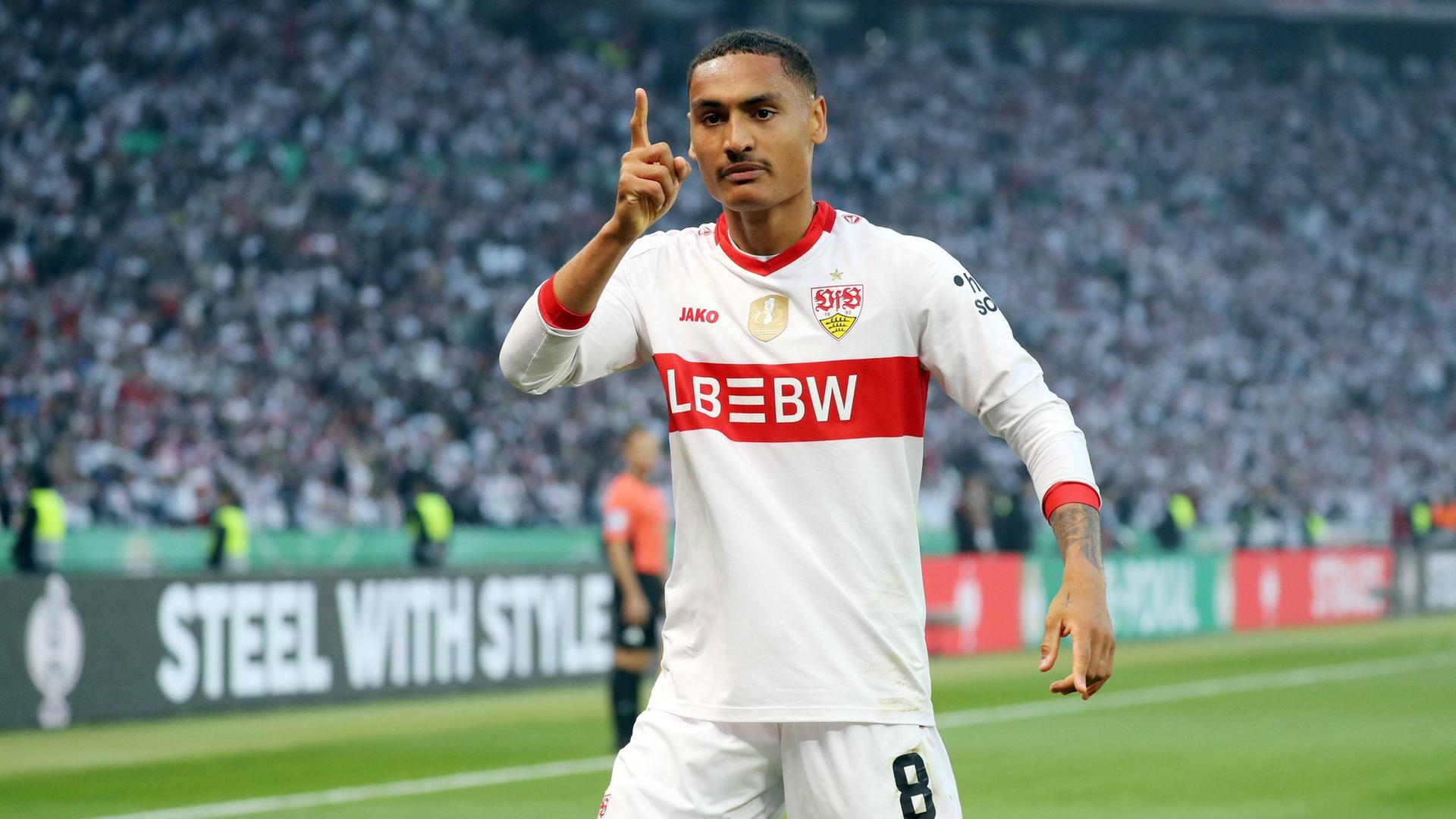 Enzo Millot beim Pokalfinale 2024 | IMAGO, IMAGO / Sportfoto Rudel