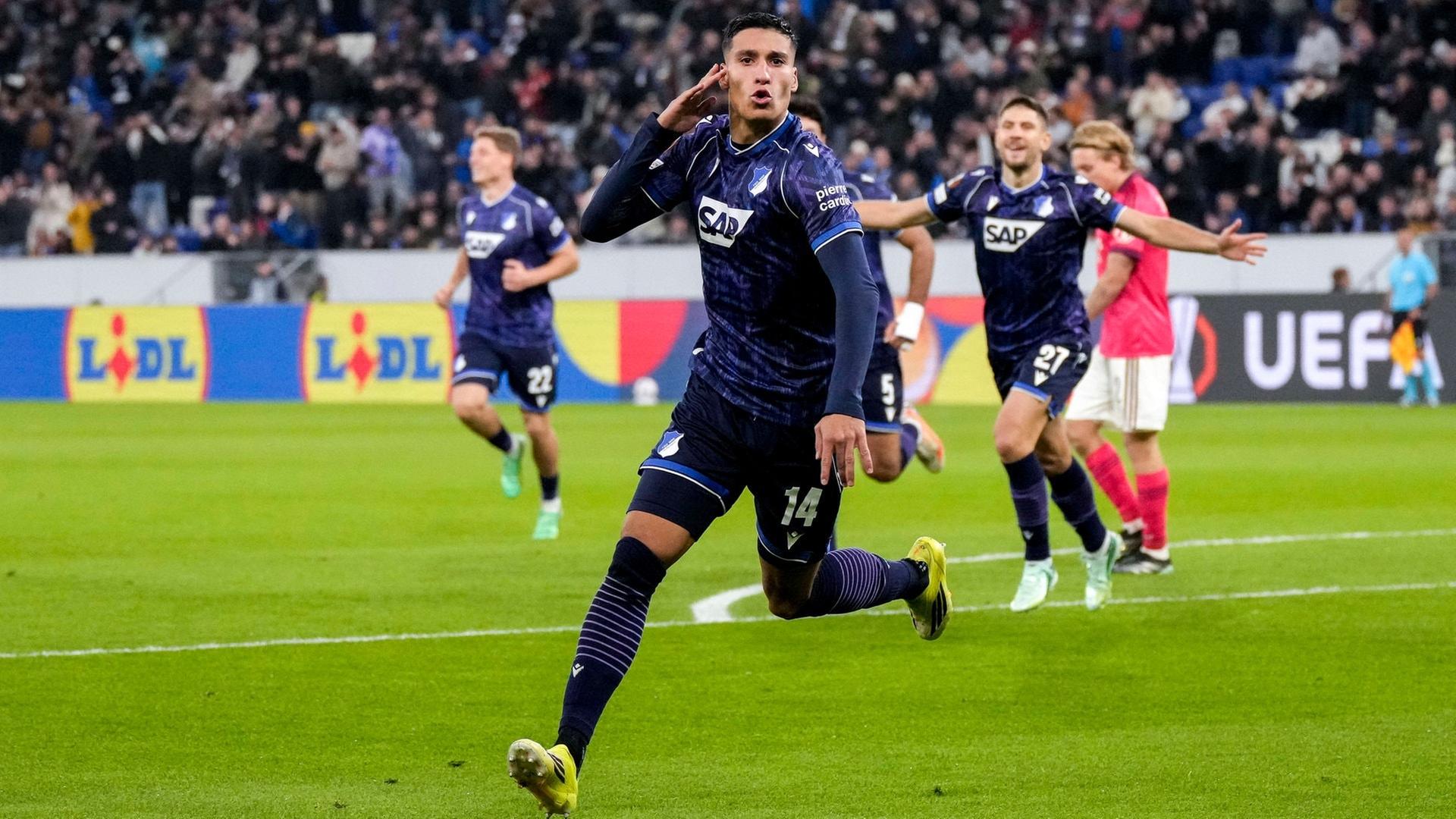 Kramaric und Daghim schießen Hoffenheim gegen Lyon zum Sieg