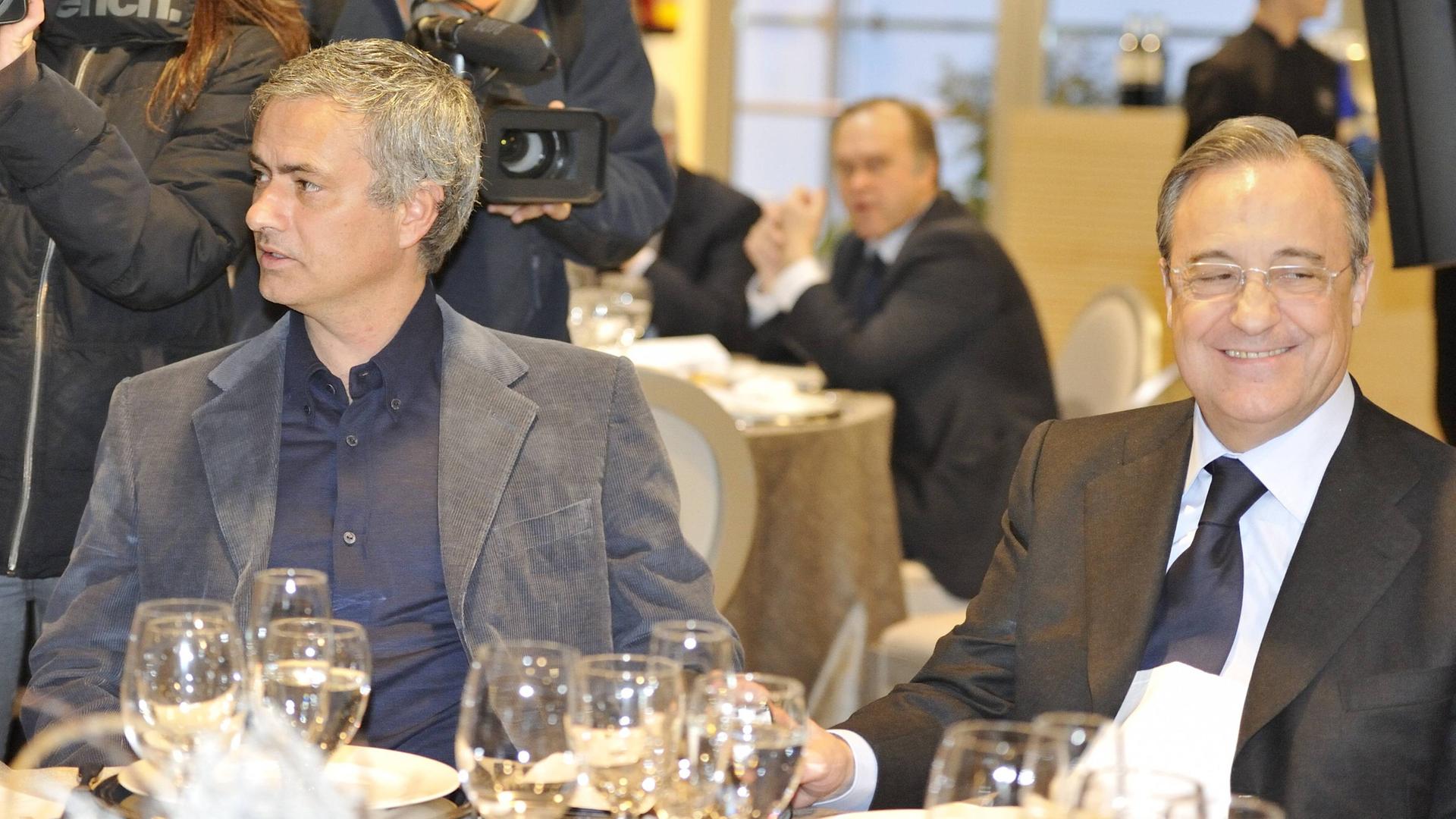 Pérez beschwört Männerfreundschaft zu Mourinho