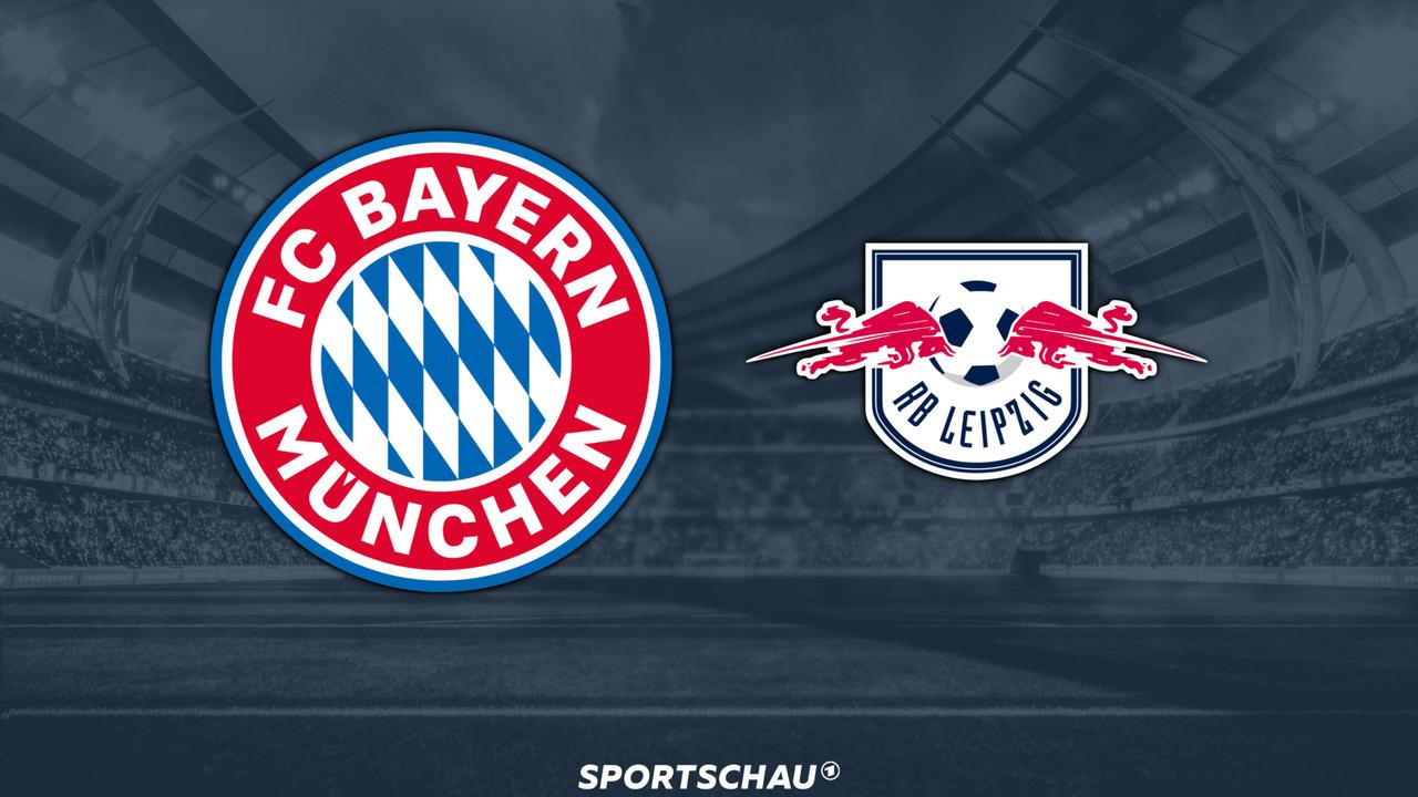 Logo Bayern München gegen RB Leipzig | ARD
