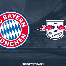 Logo Bayern München gegen RB Leipzig
