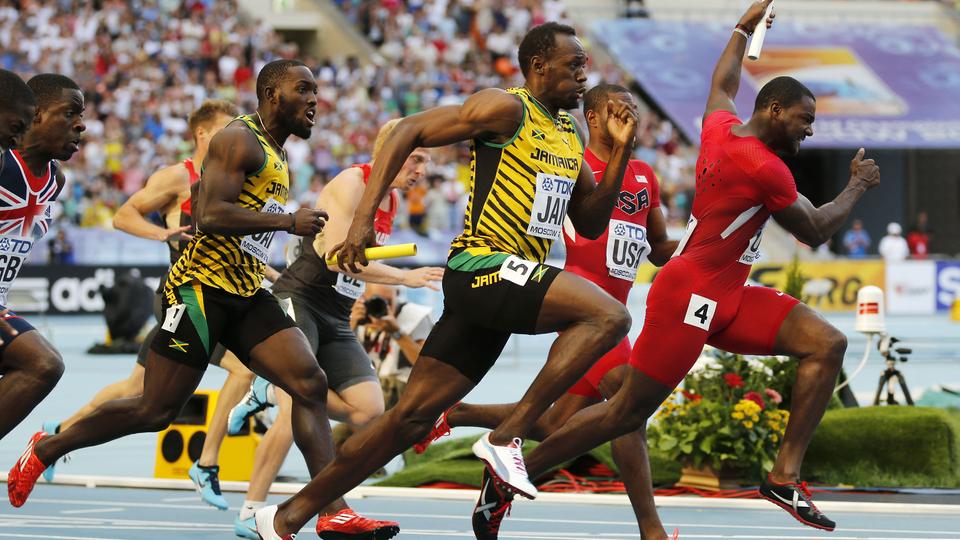 Sprinter bei der WM in Moskau | dpa Sprinter bei der WM in Moskau