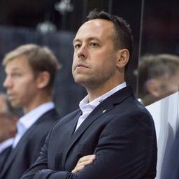 Marco Sturm am Rande eines Länderspiels der deutschen Nationalmannschaft (2018)