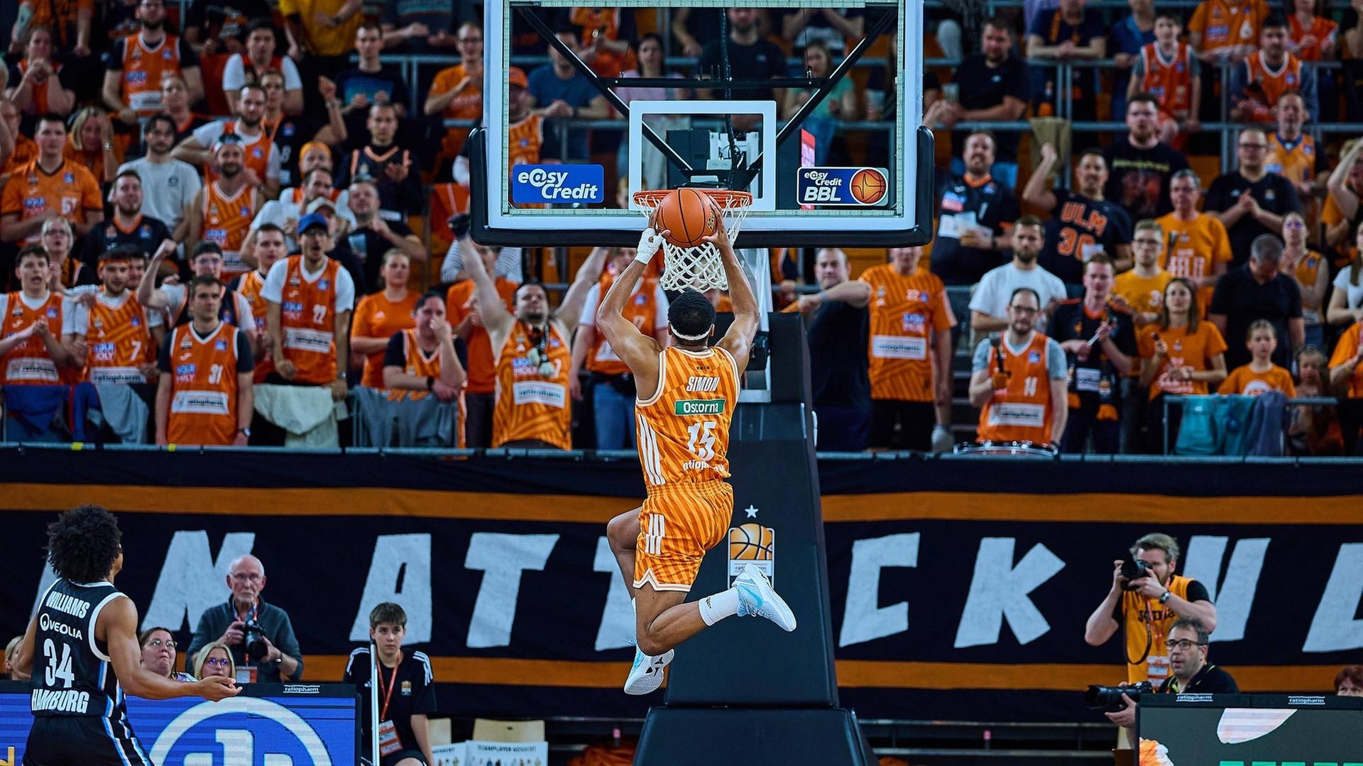Basketball-Bundesliga: Ulm gewinnt Heimspiel gegen Hamburg