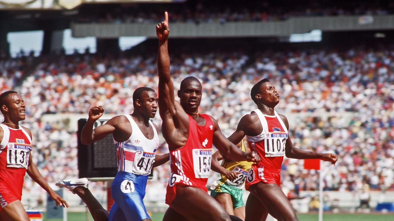 OlympiaHistorie Olympia 1988 in Seoul JohnsonSkandal und